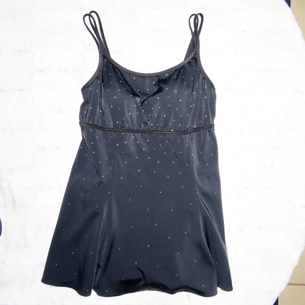 GREAT LENGTHS WOMEN'S SWIMDRESS - SIZE 10 BLACK